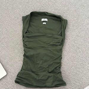 Aritzia contour top unique neckline